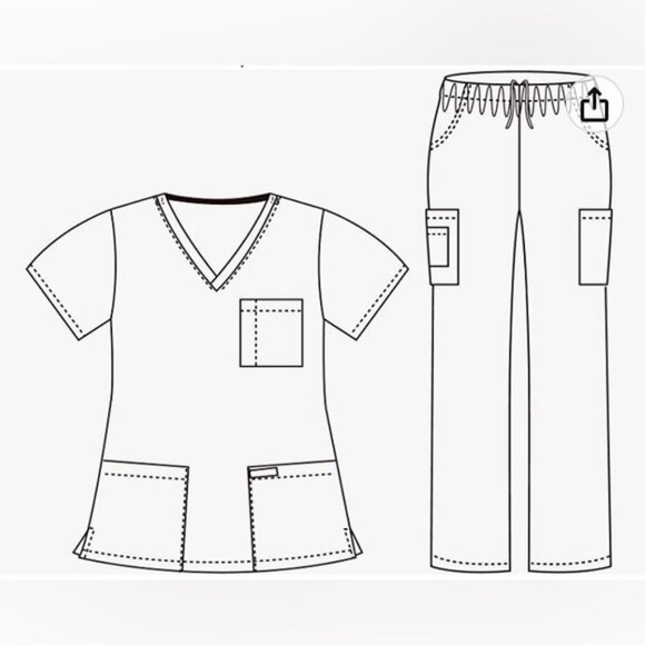 MOBB Scrub set - Picture 3 of 3